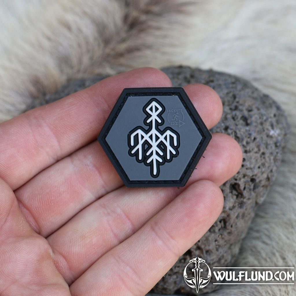 Wardruna Rune Patch 3D PVC military patches Clothing - Outdoor ...