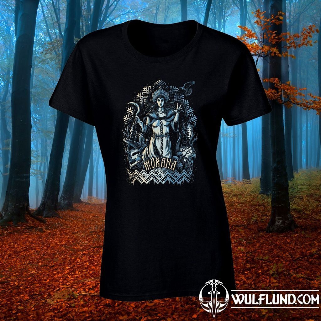 MORANA, Goddess of Death, Colored Women's T-shirt - wulflund.com