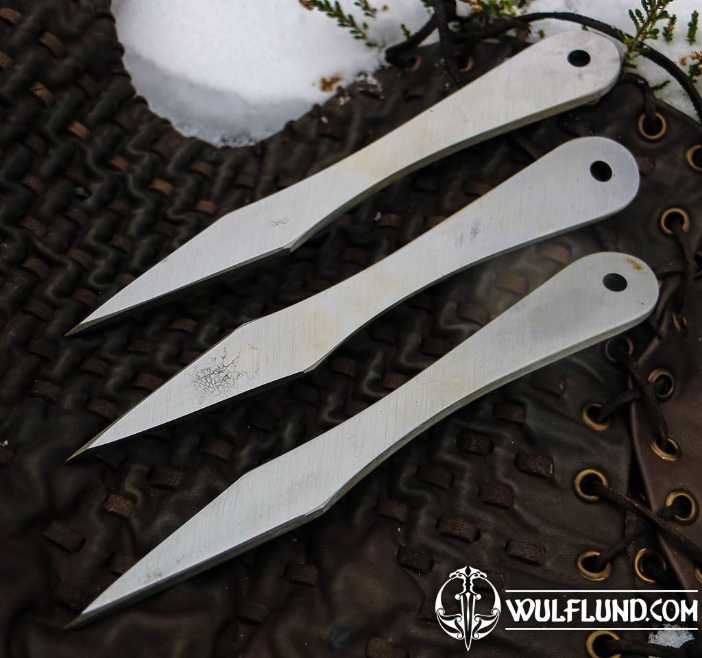 MUNINN leštěné vrhací nože - 3 kusy Arma Epona Sharp Blades - throwing  knives Weapons - Swords, Axes, Knives - wulflund.com