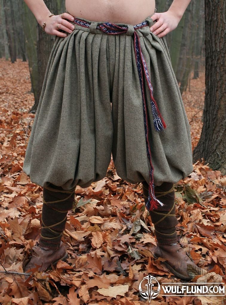 Viking - Varangian trousers, Birka clothing for men costumes for