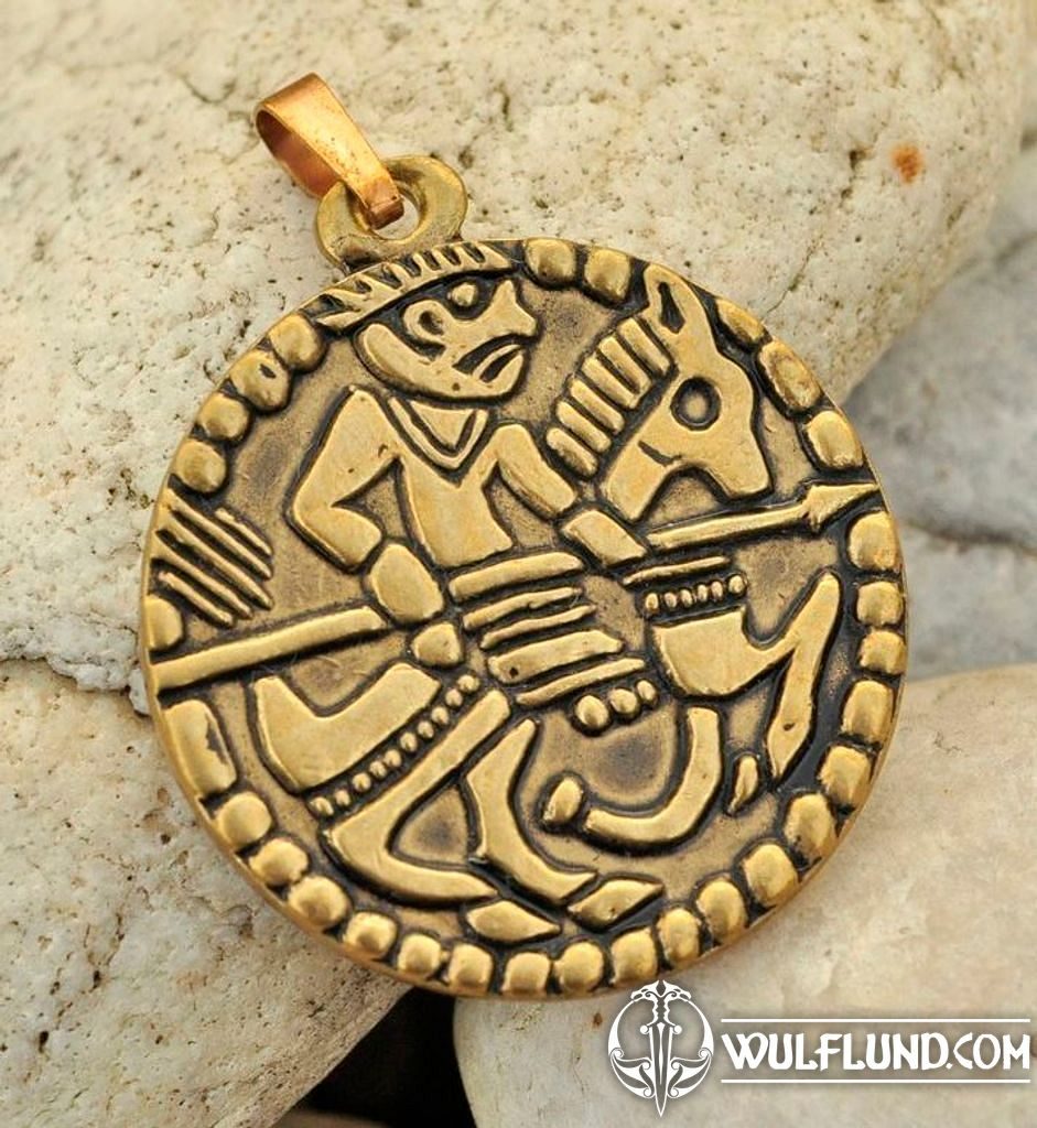 VIKING AMULET the rider viking pendants amulets and talismans, Jewellery -  wulflund.com