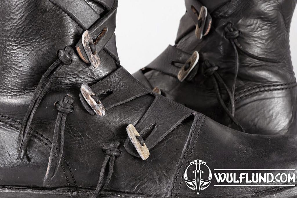 Cuir viking des chaussures hautes We make history come alive!