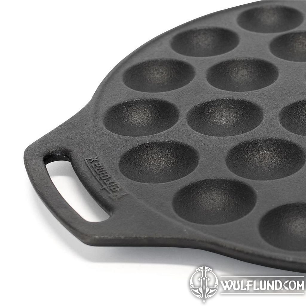 cast iron griddle for making poffertjes