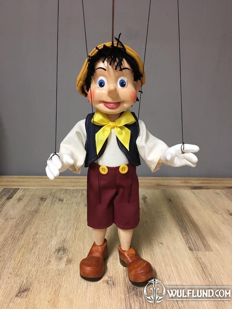 Pinocchio vintage, Marionette loutky, maňásci Bois et sculptures -  wulflund.com