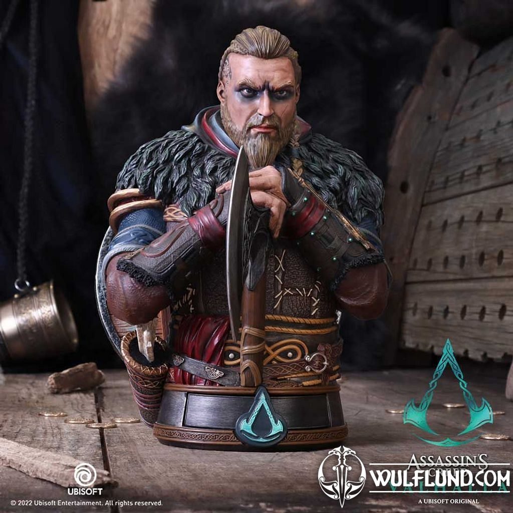 Assassin's Creed Valhalla Eivor Bust 32cm figures, lamps, cups Pagan  decorations - wulflund.com