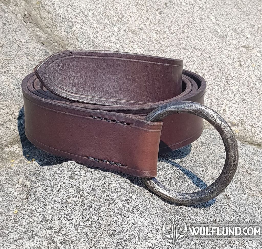 ALBAN, ceinture en cuir avec boucle forgée ceintures en cuir Cuir :  produits et outils - wulflund.com