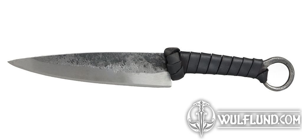 Hand Forged Knife With Twisted Handle Made to Order Rustic Archaeology  Inspired Celtic Design Blacksmith Made Collectable 