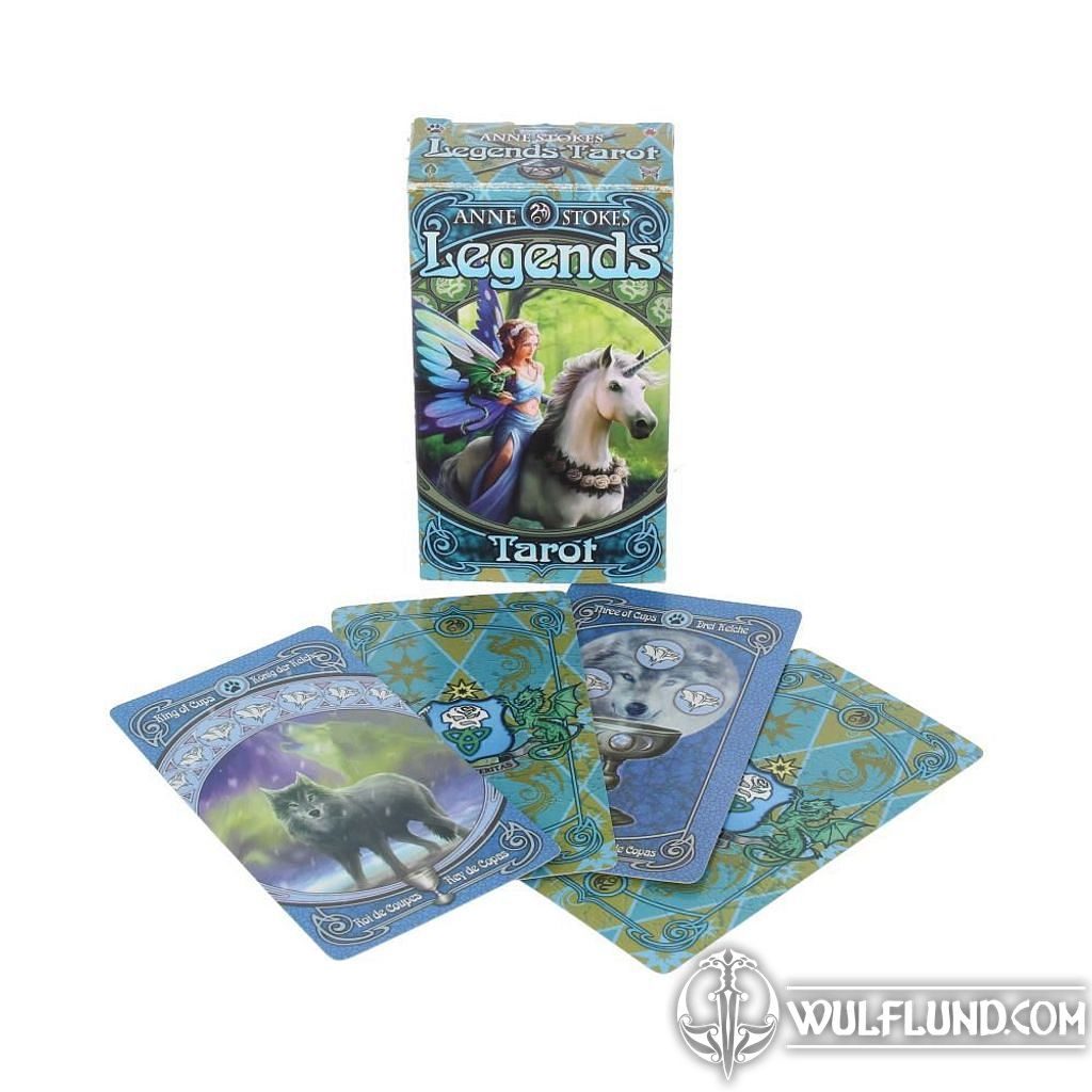 Anne Stokes Legends Tarot Cards magic accessories Magic - wulflund.com