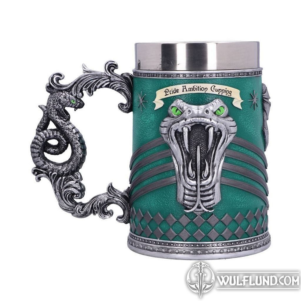 Harry Potter Metal Water Bottle Slytherin - Planet Fantasy