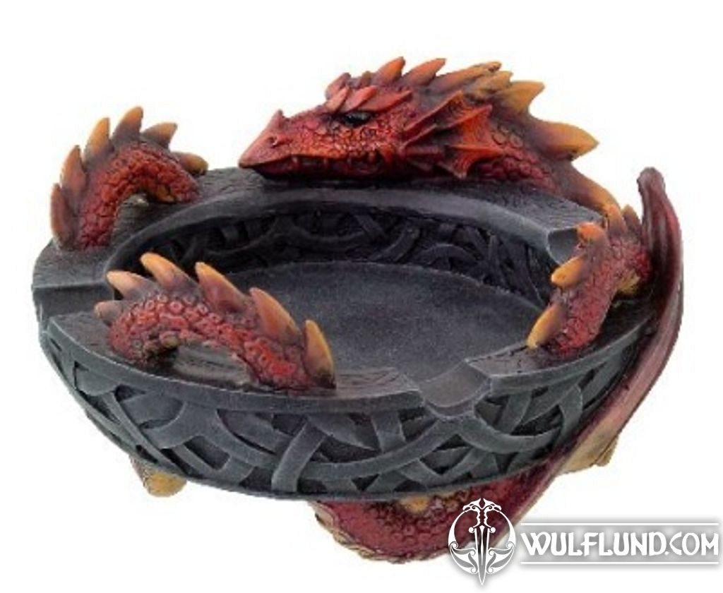 DRAGON, ashtray dragons Pagan decorations