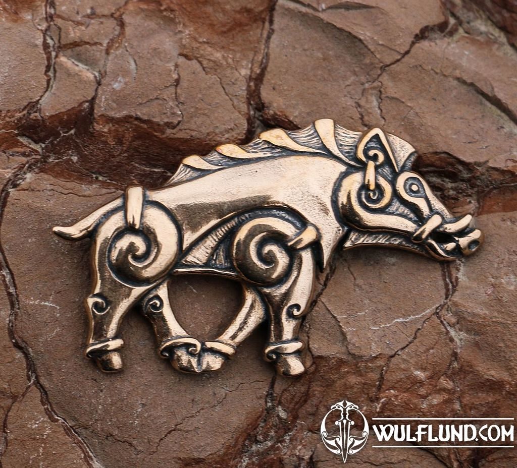 COLLACH - Celtic Boar pendant, bronze Naav pendants, necklaces bronze and  brass replicas - jewellery, Jewelry - bronze, zinc, bijouterie We make  history come alive!