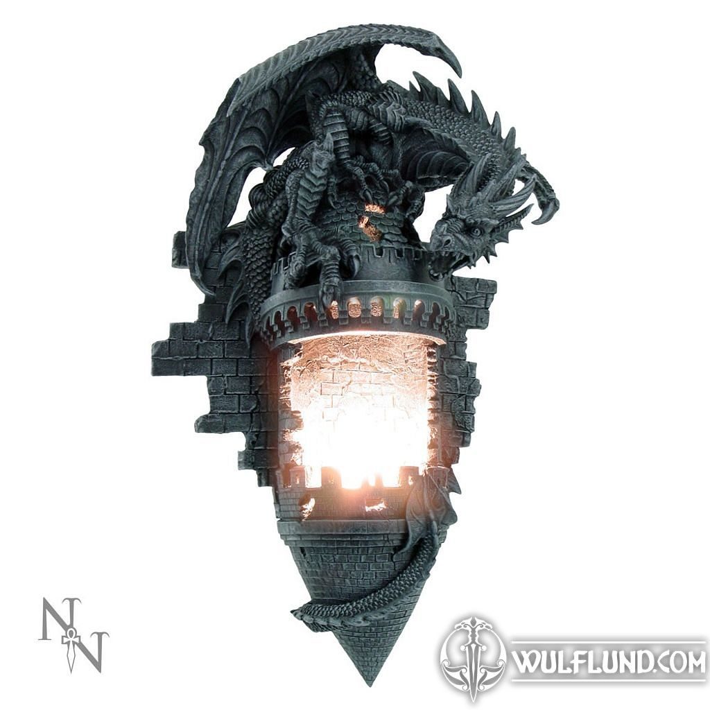 Dragon Dominion, Drachenlampe figures, lamps interior decorations -  wulflund.com