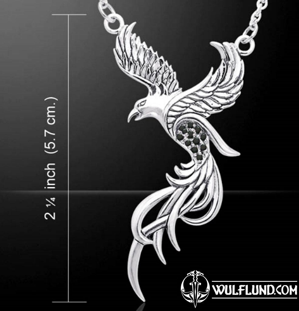 PHOENIX, silver necklace, Ag 925 We make history come alive!