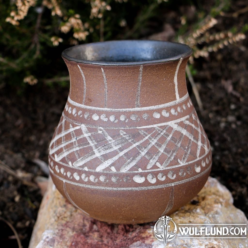 Wikinger Cup Replik aus BIRKA Geschirr und Tasse Keramik - wulflund.com