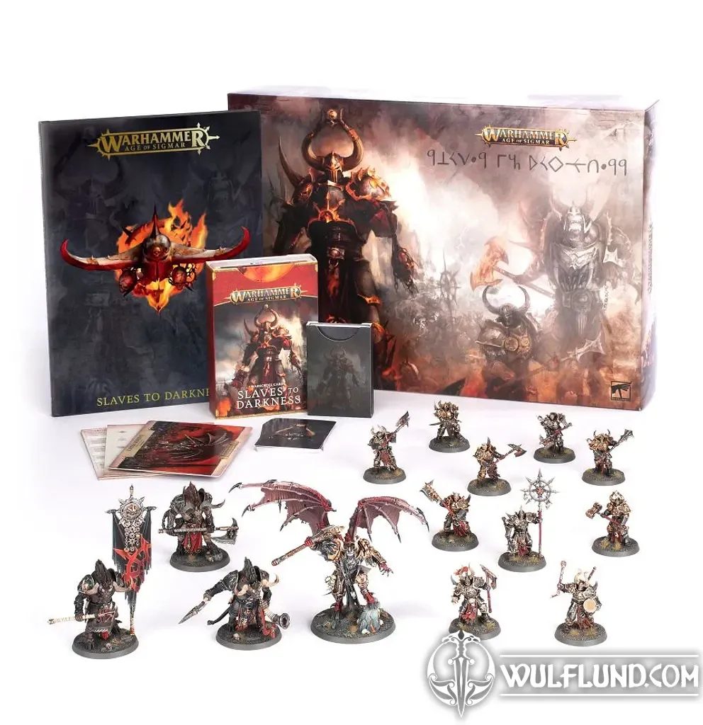 Warhammer Age of Sigmar Slaves to Darkness Army Set Warhammer 40K  Licencované Zboží - Filmy, Hry, Seriály - wulflund.com