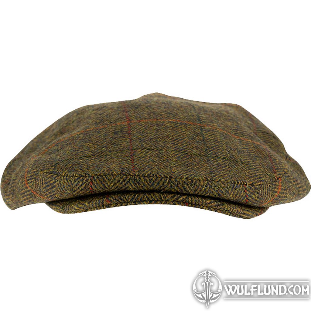 English Wool Blend Flat Cap Tweed Brown caps, hats from Ireland Woolen  products, Ireland - wulflund.com