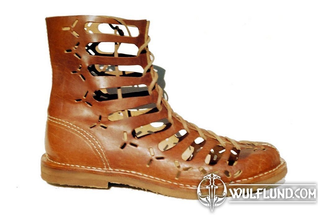 ROMAN CALCEI ancient boots footwear, Shoes, Costumes - wulflund.com