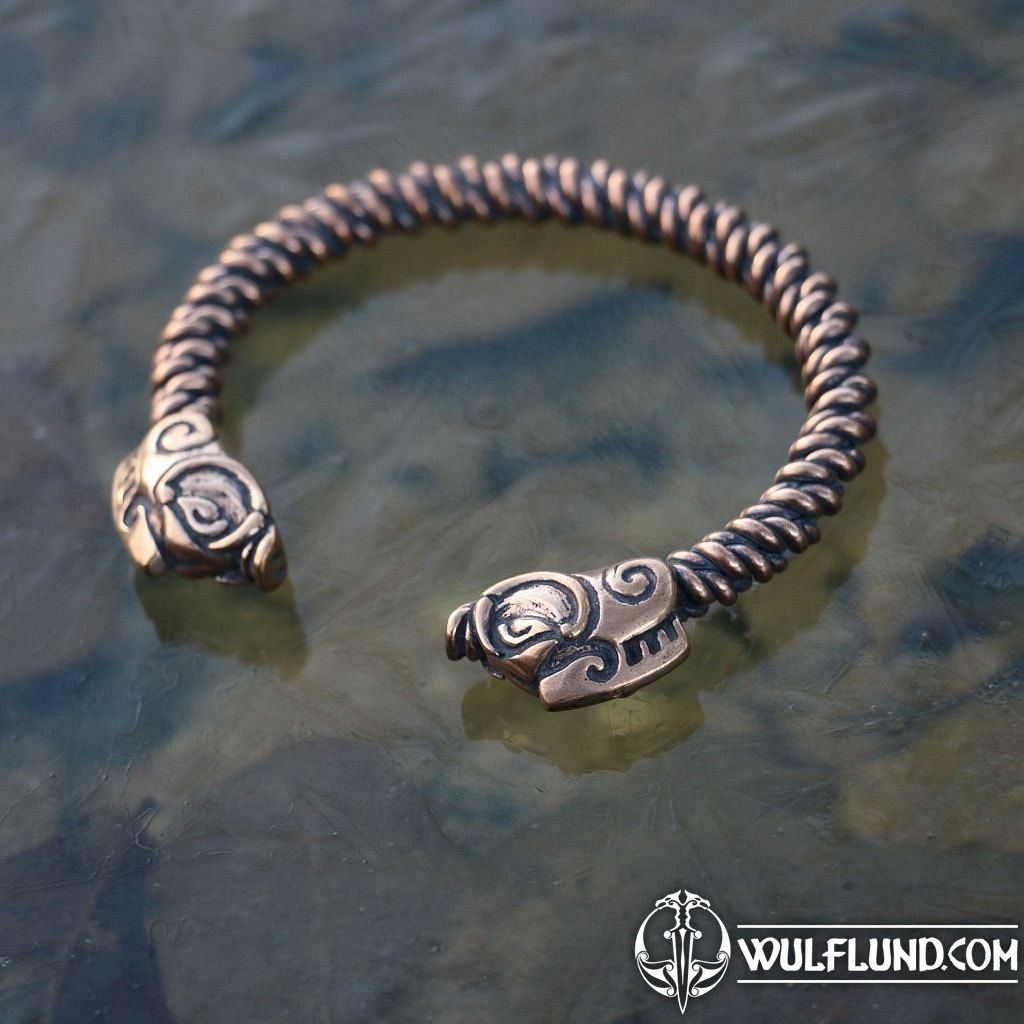 Sanglier celtique, bracelet tressé, bronze Naav Viking, slaves, bracelets  celtiques - Bronze Bronze - Bijoux, Bijouterie - wulflund.com