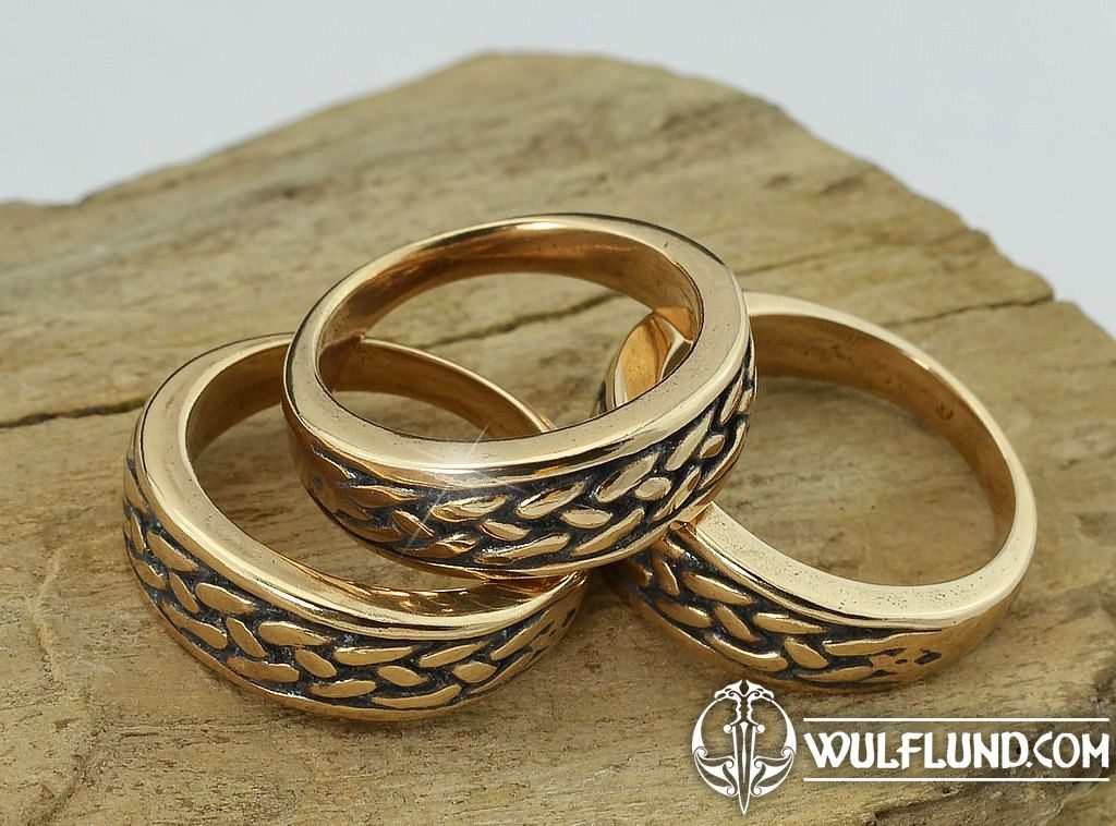 RIONA, keltischer Ring, Bronze Naav Ringe - Bronze Bronze - Schmuck,  Schmuckstücke - wulflund.com