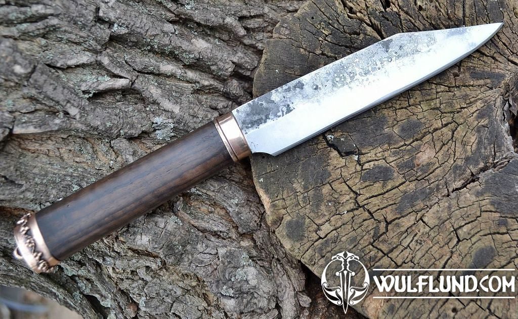 VÖLUNDR, forged viking knife We make history come alive!