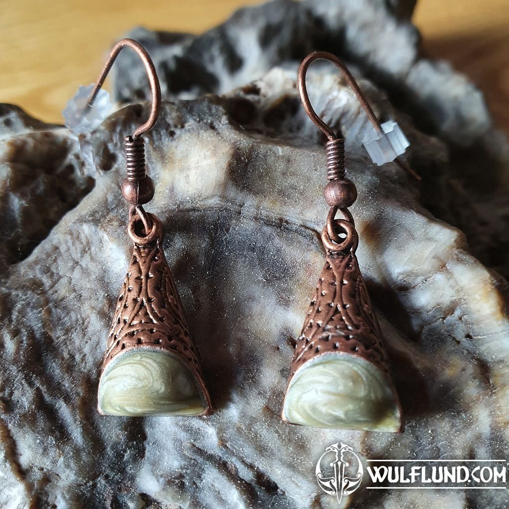 CAROLUS earrings, bijoux costume jewellery Jewellery - wulflund.com