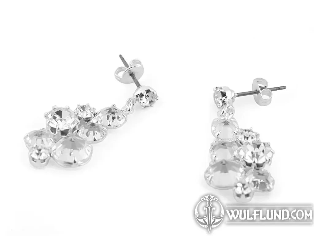 ARCTIC, earrings, glass, bijoux costume jewellery Jewellery - wulflund.com
