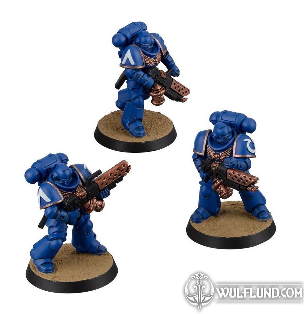 WARHAMMER 40K Space Marines Infernus Marines + Paints Set Warhammer