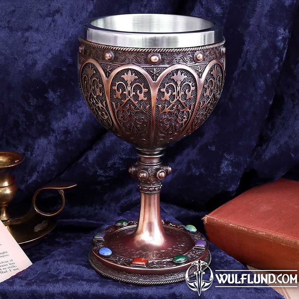 GRÁL - středověký pohár mugs, goblets, scarves Pagan decorations We make  history come alive!