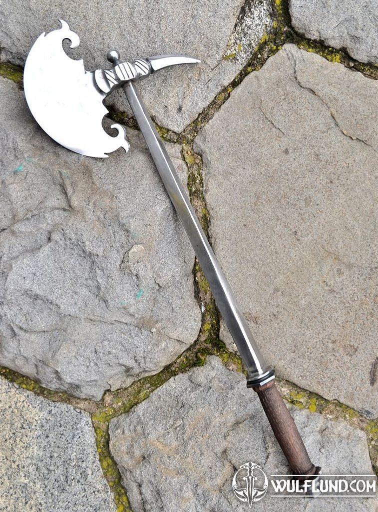 German horseman's axe, hammer, replica - wulflund.com