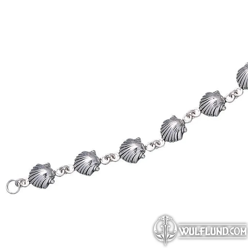 Seashell Silver Bracelet Peter Stone bracelets Silver jewellery We make ...