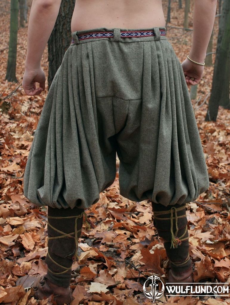 Viking - Varangian trousers, Birka clothing for men costumes for