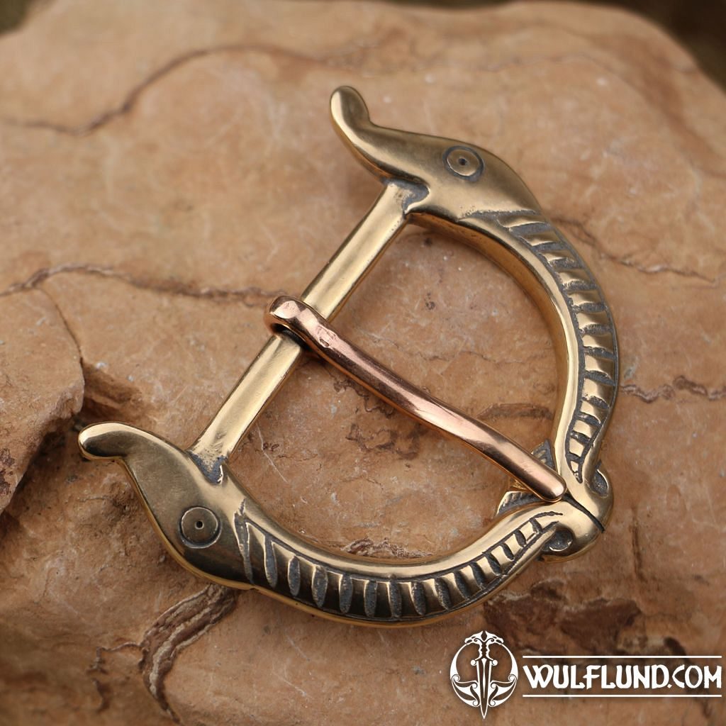 Boucle de ceinture VIKING bronze Boucles de ceinture et rivets décoratifs  Cuir : produits et outils - wulflund.com