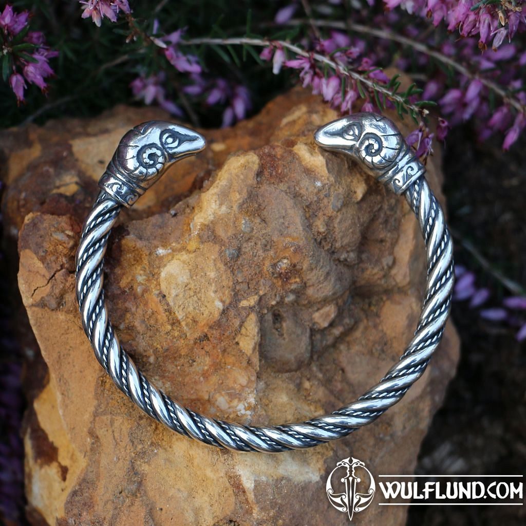 RAM - Bracelet, ancient Greece, Silver bracelets - historical jewelry  silver jewels, Jewellery - wulflund.com