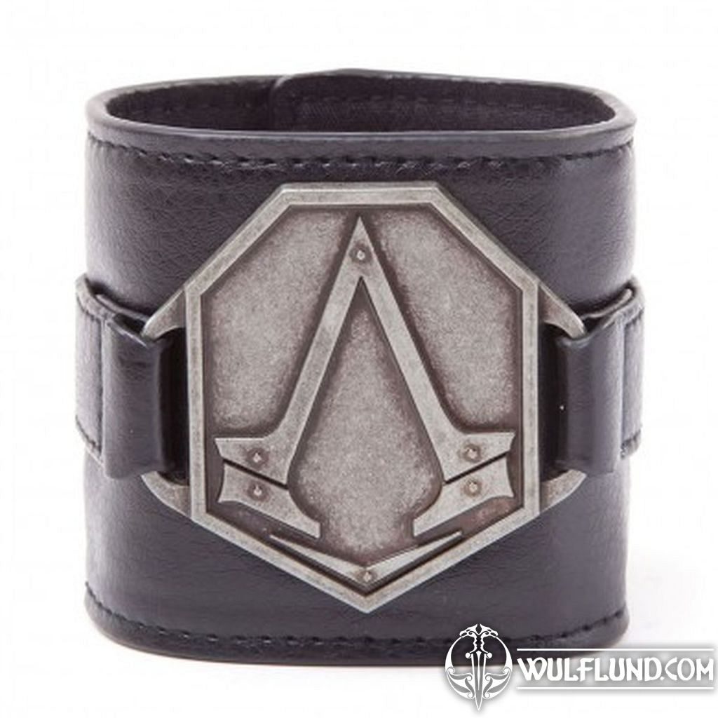 ASSASSIN'S CREED, cuff bracelet with logo Assassin's Creed Licensed Merch -  films, games - wulflund.com