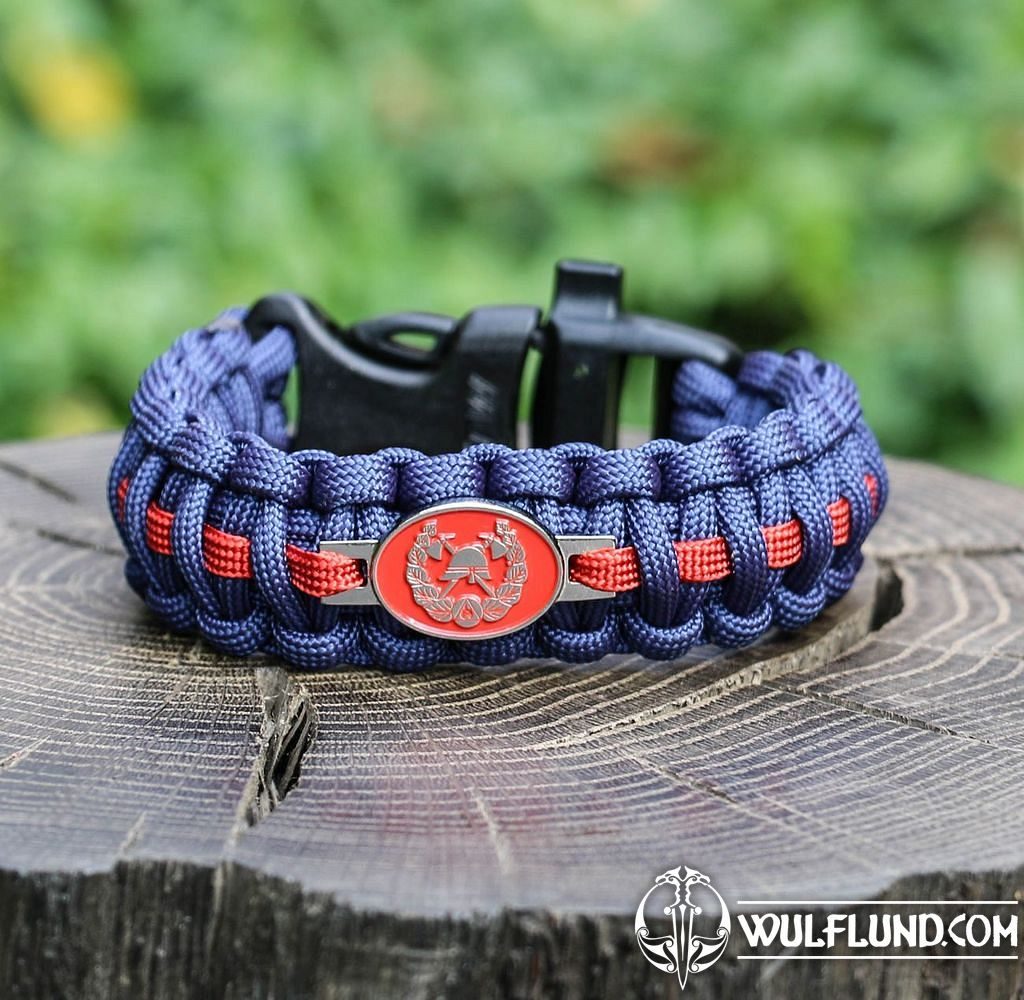Thin Blue Line Police Handcuff Survival Paracord Bracelet  The Thin Blue  Line Canada