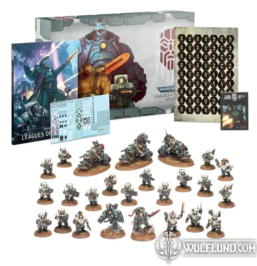 Warhammer 40k Leagues of Votann Army Set Warhammer 40K Licencované Zboží -  Filmy, Hry, Seriály - wulflund.com