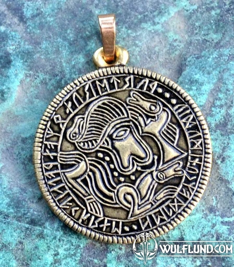 ABSTRACT VIKING BRACTEATE viking pendants amulets and talismans, Jewellery  - wulflund.com