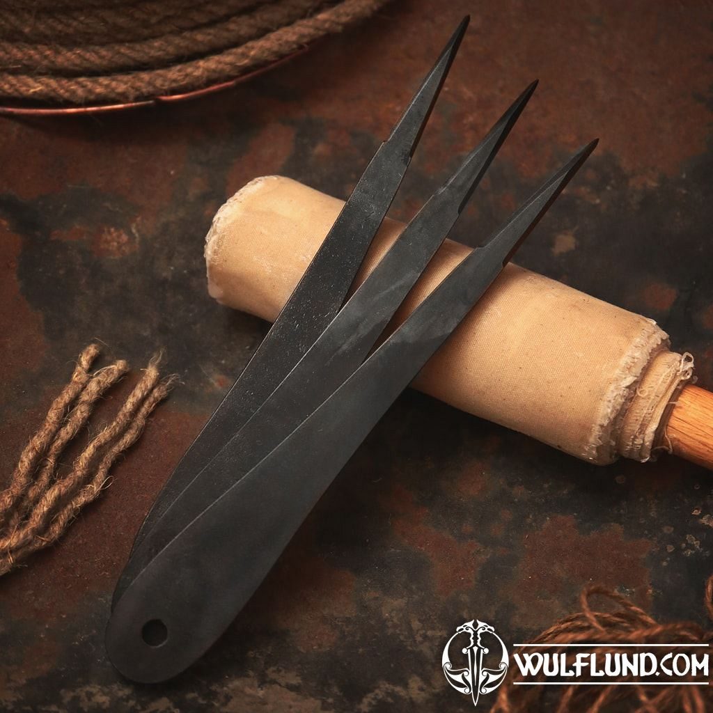 DEFCON 5 Zulu Throwing Knives Set - Battlbox.com