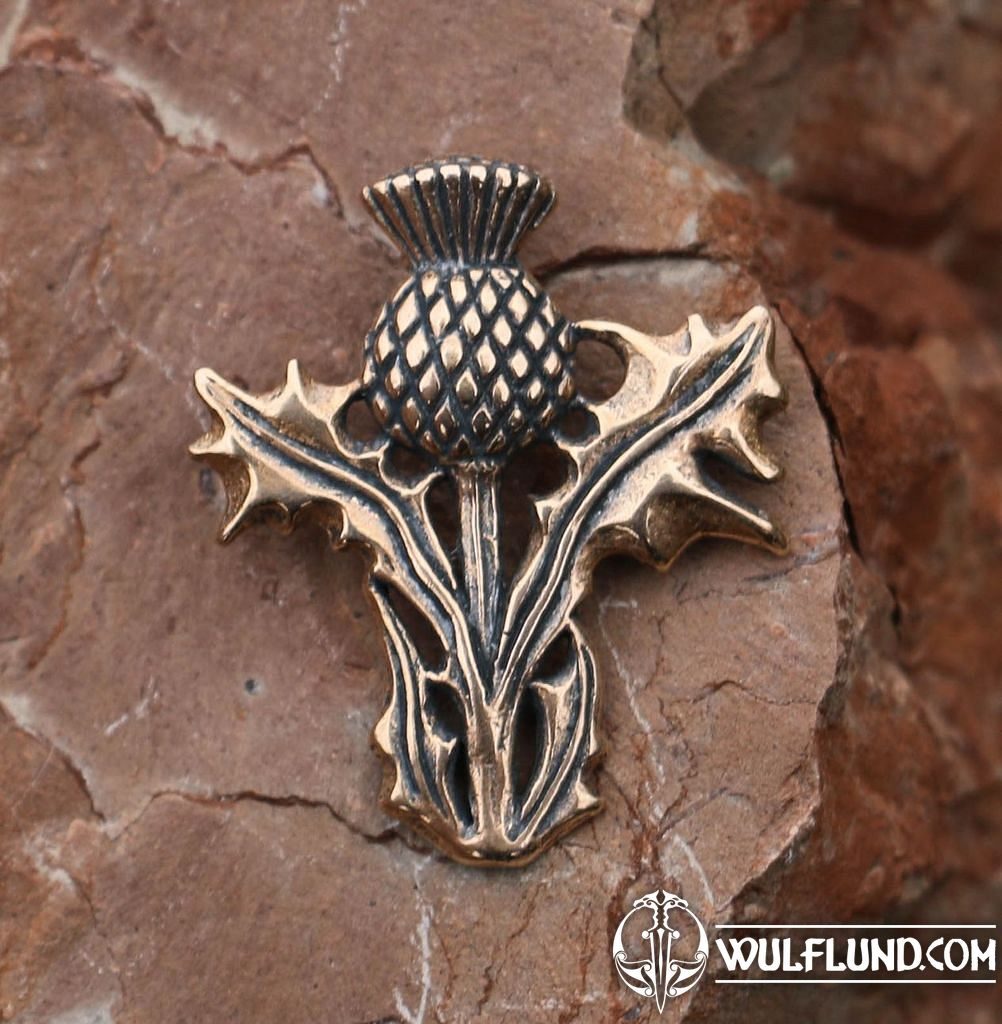 Chardon écossais - Alba, pendentif en bronze inspiration celtique bijoux  par catégorie, Bijouterie - wulflund.com