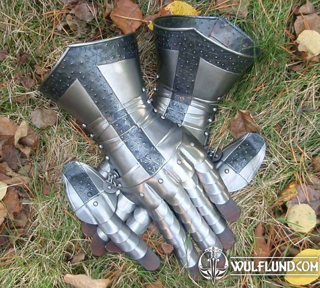 GAUNTLETS decorated with plastic style Armor Parts Armour Helmets, Shields  We make history come alive!