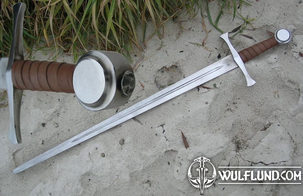 SINGLE HAND SWORD with massive guard medieval swords swords, Weapons