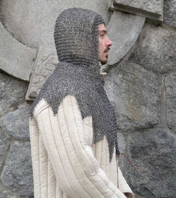 Chainmail Coif - Viking Shield