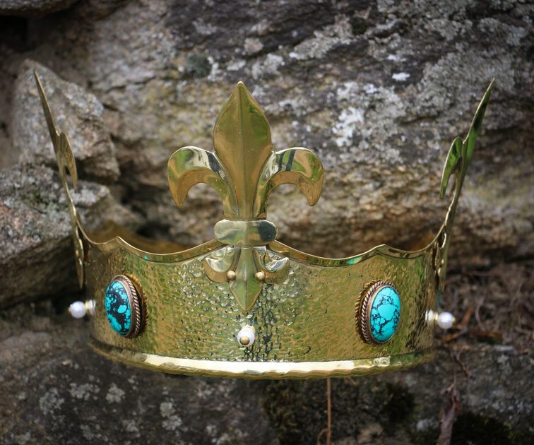 REGIUS, Medieval Crown, brass