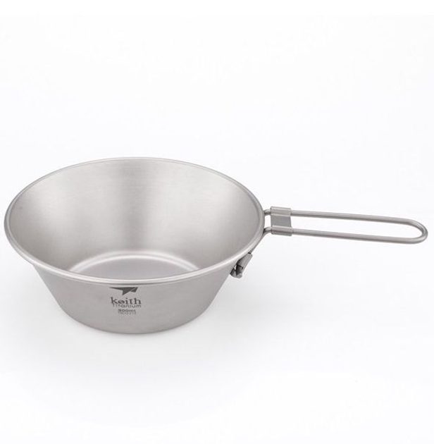 Titanium Bowl 300ml KEITH Titanausrüstung Bushcraft Wir lassen ...