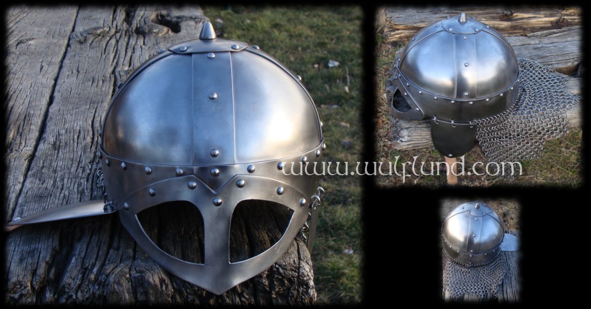 NORWEGIAN VIKING HELMET NORWAY The Gjermundbu viking helmet