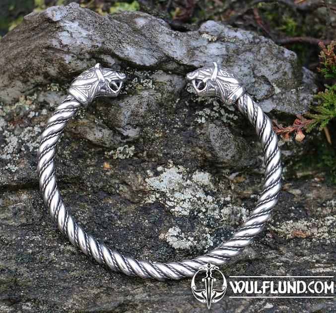 FLÓKI, Bracelet en argent Viking bracelets - bijoux historique bijoux en  argent, Bijouterie - wulflund.com