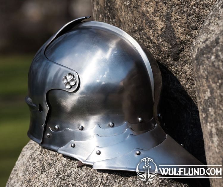 SALADE, casque médiéval casques médiévaux casques, Armures et boucliers -  wulflund.com