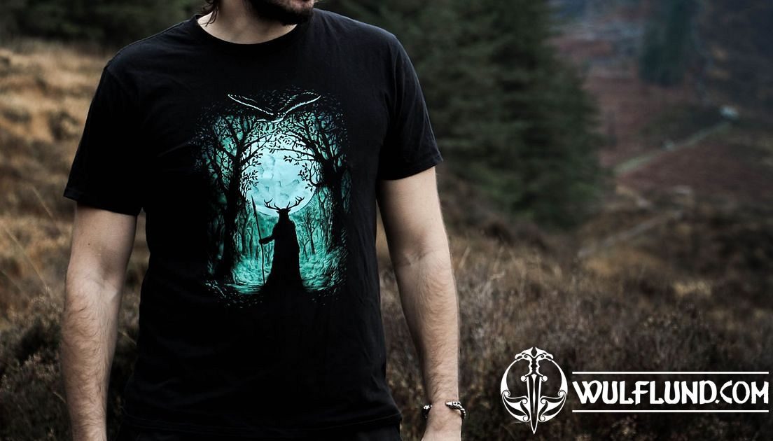 HERNE, The Guardian of the Forest, T-Shirt Pagan T-Shirts Naav fashion ...