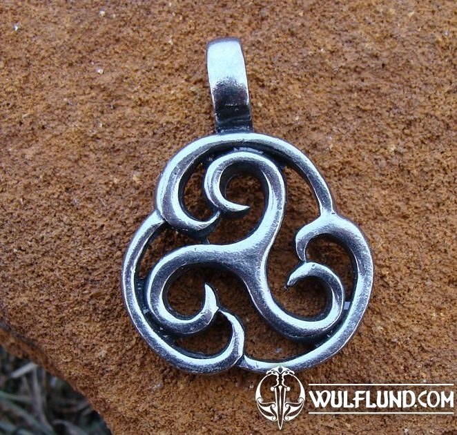 Pendentif Triskel Celtique En ARGENT MASSIF - Bijou Breton TOULHOAT - Neuf Avec étiquettes - Fabriqué En France