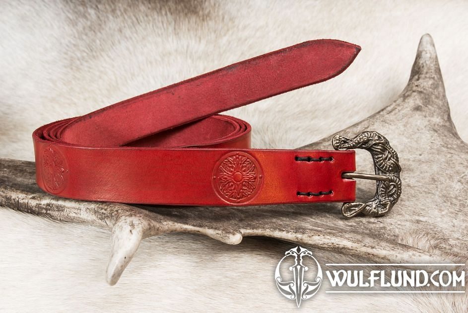 JÖSUR, Viking leather belt belts Leather Products - wulflund.com
